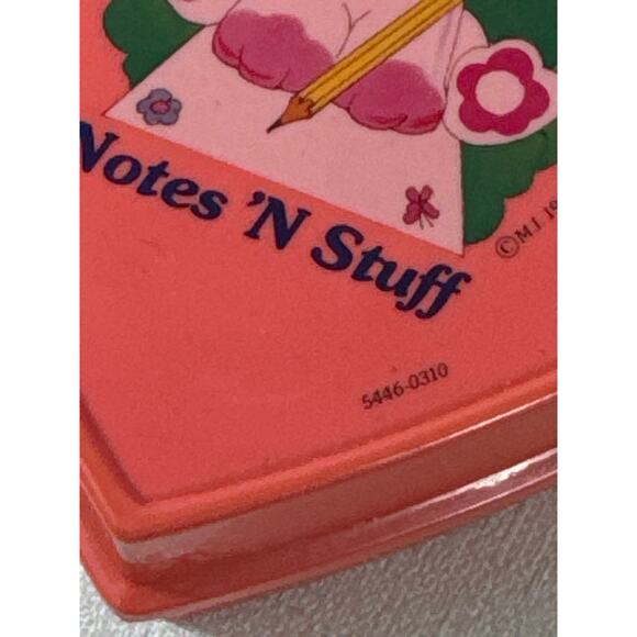 Poochie for girls notes ‘n stuff 6" heart vintage 1982 - Picture 2 of 7